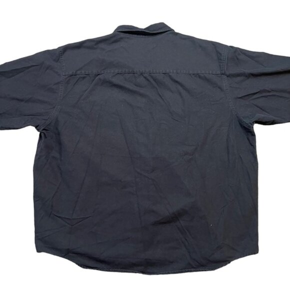 Dickies Men’s Black Button Front Work Gear Utility Shirt Size 3XL - Picture 4 of 5